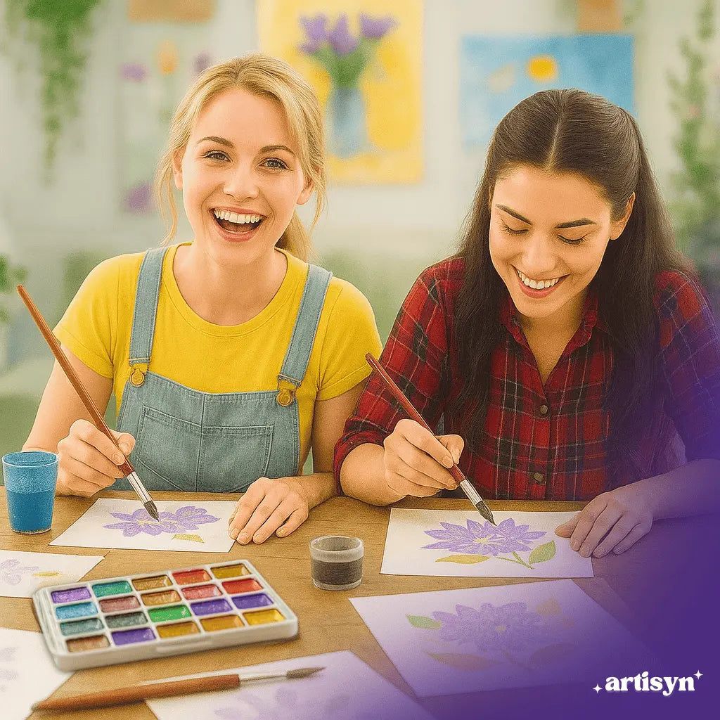 VividMist™ Watercolor Set | Ignite Your Art with Stunning, Hypnotic ...